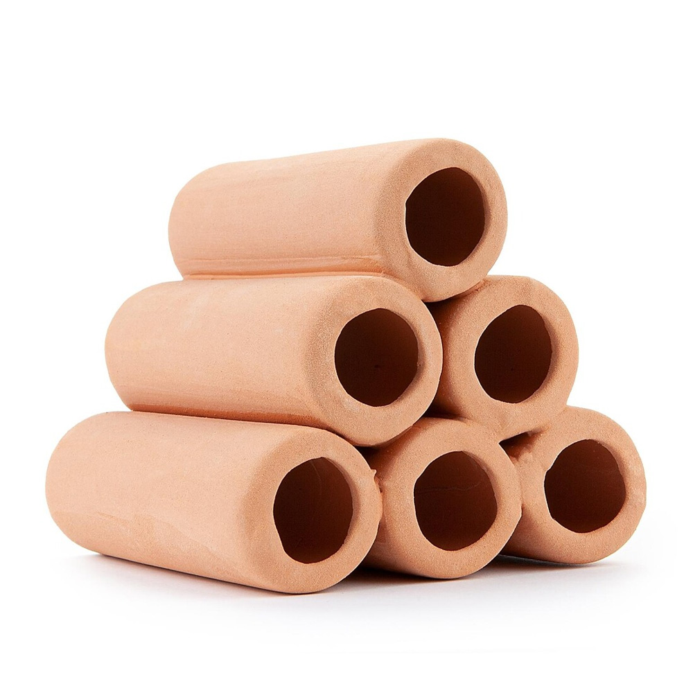 Ozdoba Ceramiczna Piramida z otworami 7cm